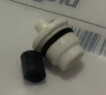 5820/6820 suukappaleen nippa Dräger - Alkometrit ja suukappaleet - D8322638 - 1