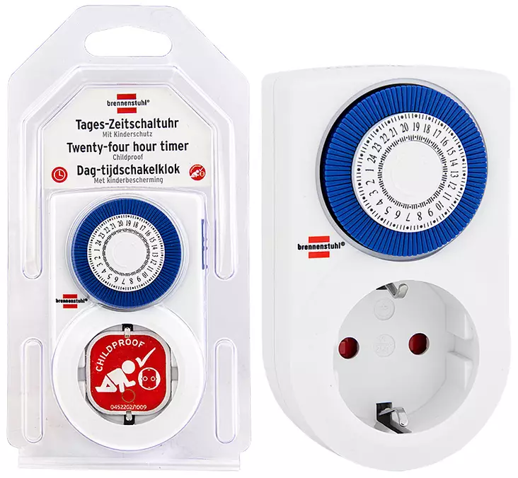 Ajastinkello 24H IP20 sisäkäyttöön - Ajastinkellot - BR4088 - 2