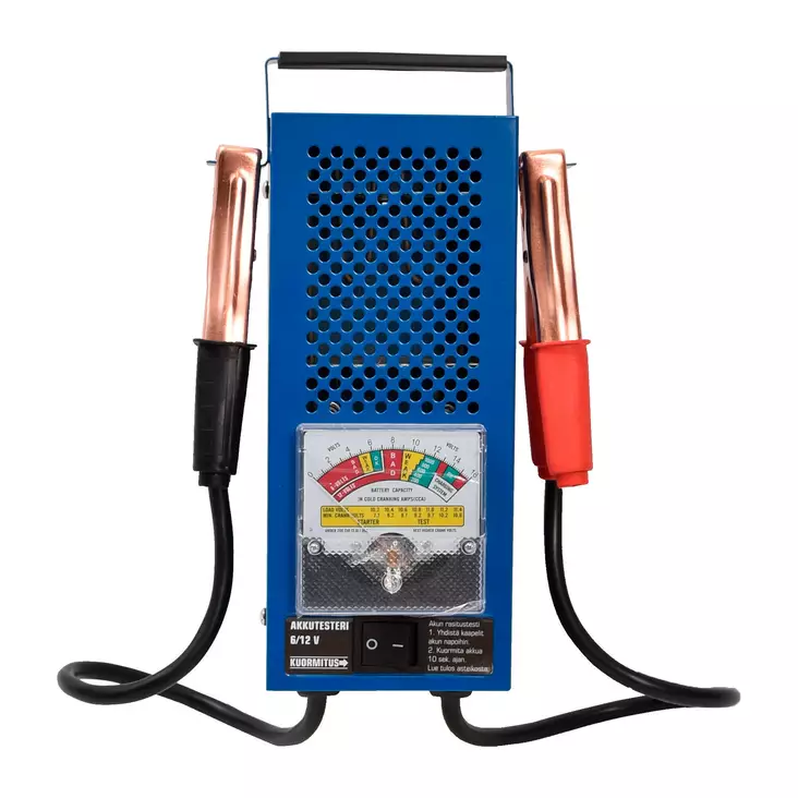 Akkutesteri Viisarinäytöllä 6V / 12V Axxel - Akkulaturit autoon - 8678 - 1