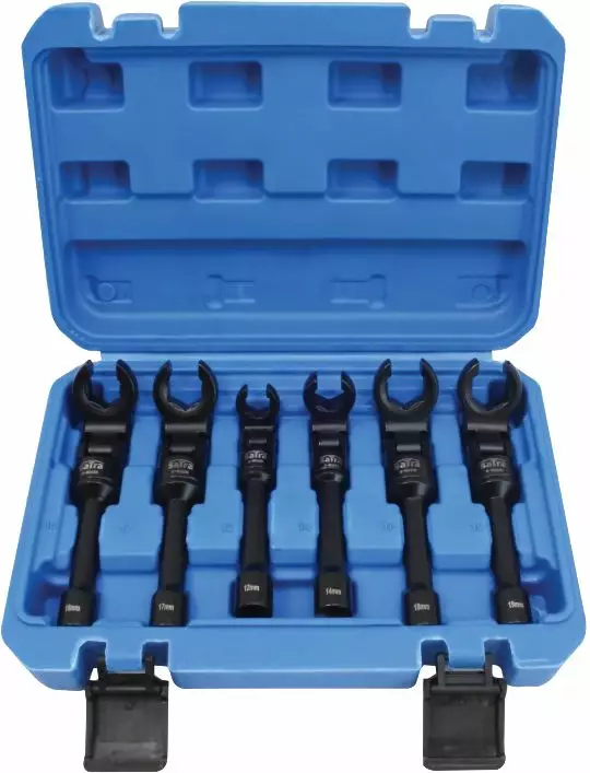 Asta nivelletty kukonjalka-avainsarja 12-19mm 6 osaa - Hylsysarjat - ASTS-WC638 - 1