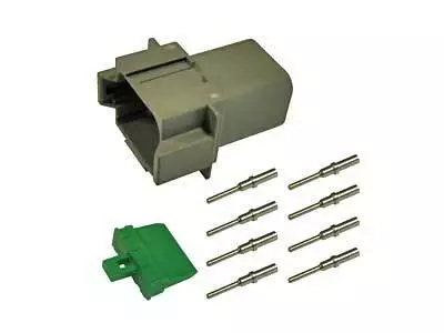 Deutsch DT Liitin / Pistoke 8-pin. Uros 0.5-1.5mm² - Deutsch-liittimet - 1605-N8K058 - 1