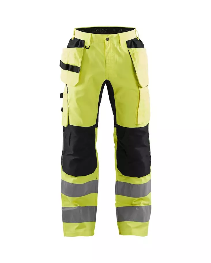 Highvis riipputaskuhousut stretch - Blåkläder työhousut - 155218113399C48 - 1