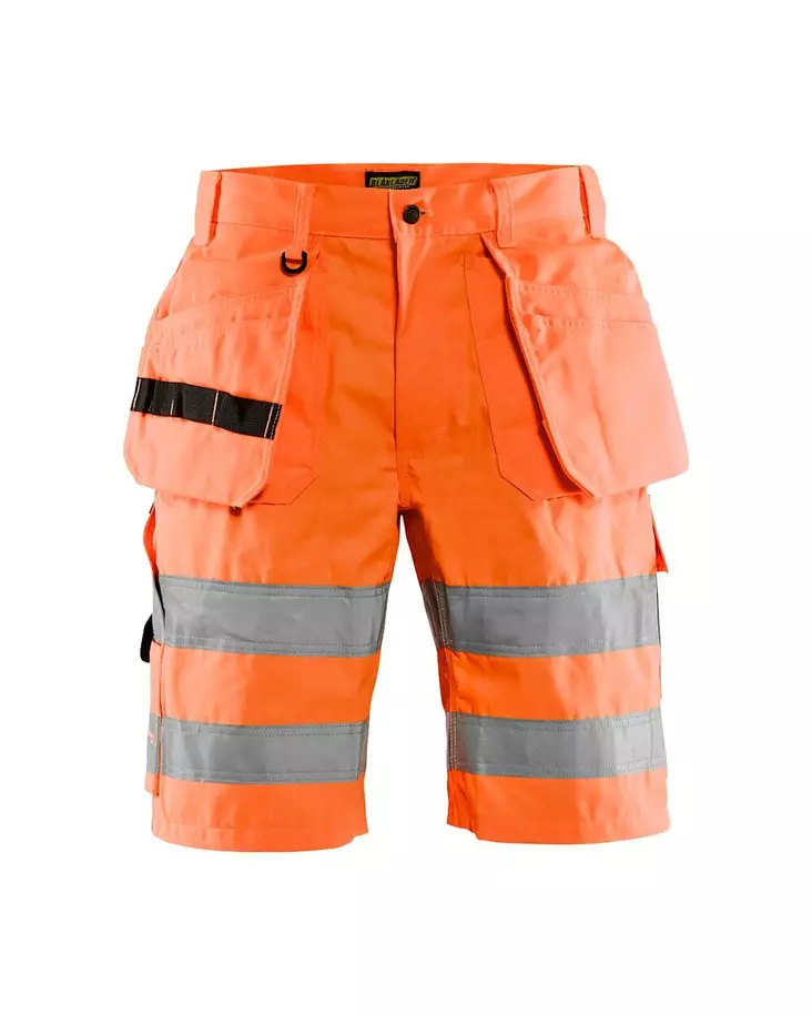 Highvis riipputaskushortsit Huomio oranssi - Blåkläder työhousut - 153518045300C48 - 1