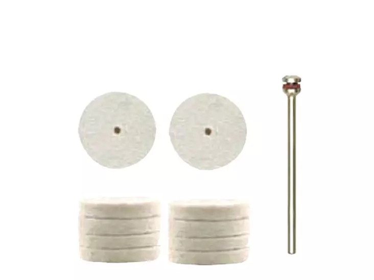 Huopalaikka, Ø 22 mm 10 kpl - Proxxon timantti, kiillotus ja puhdistus - 28798 - 1