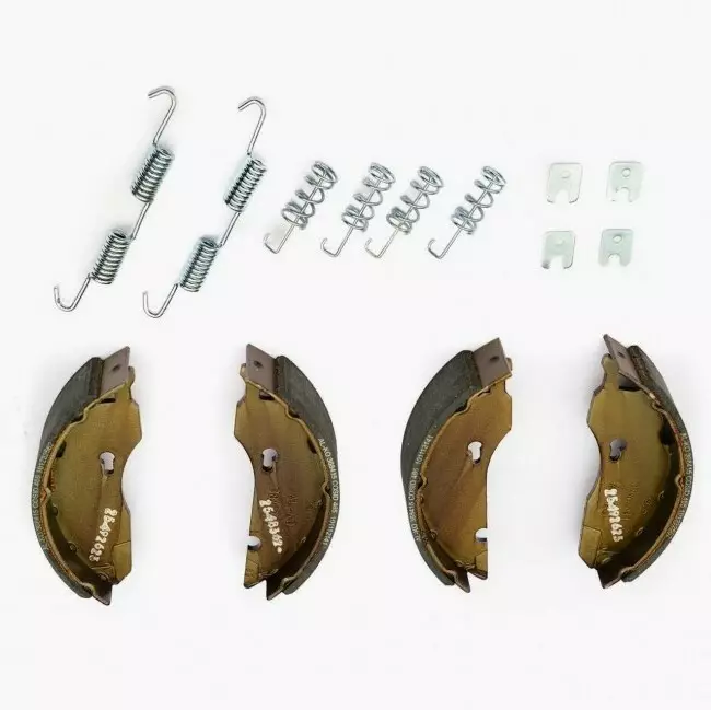 Jarrukenkäsarja AL-KO 1637 alkuperäinen 4 kenkää ja jouset 1637, set 47 - Jarrukenkäsarjat peräkärryyn - 1213888 - 1