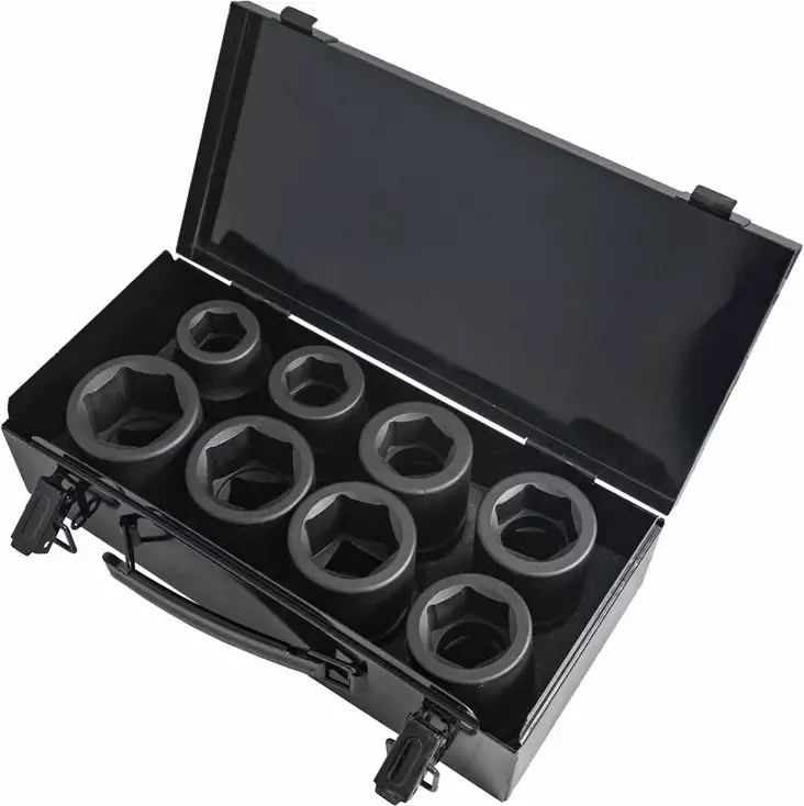 JBM 1" voimahylsysarja 24-41mm 8 osaa - Hylsysarjat - 50-52348 - 1