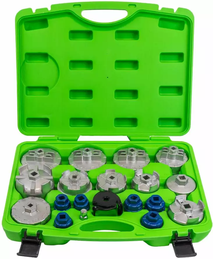 JBM kuppimallinen öljynsuodatinavainsarja 19 osaa - Suodatinavaimet - 50-54068 - 1