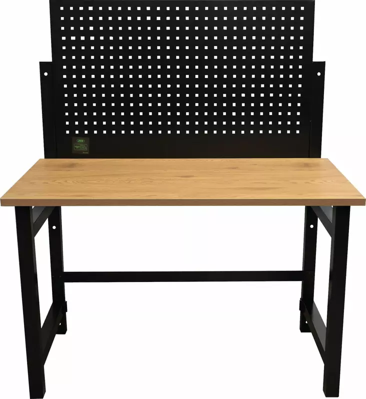 JBM taitettava työpöytä reikälevyllä 1200x640x1440mm - Työpöydät - 50-54328 - 1