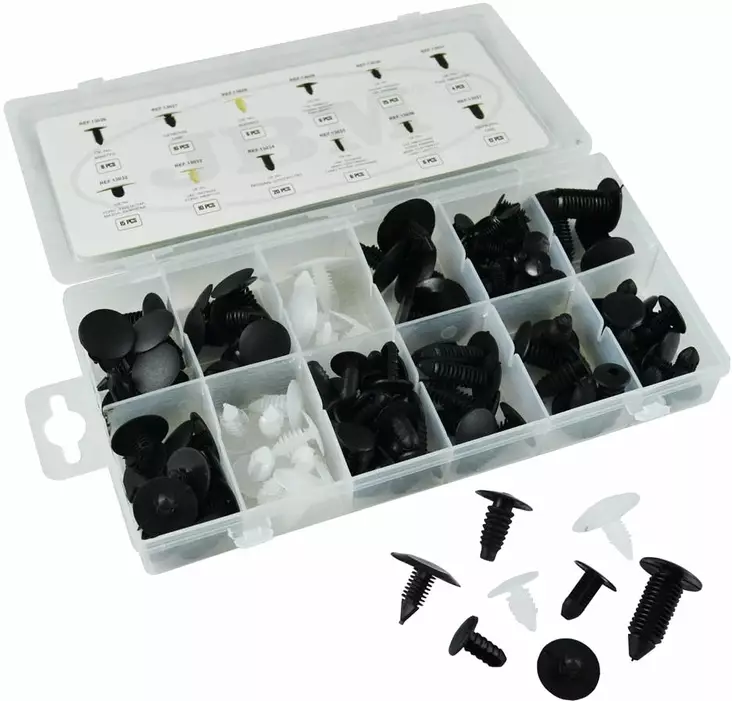 JBM KORIKIINNIKELAJITELMA UNIVERSAL 128 OSAA - Korikiinnikkeet - 50-52888 - 1