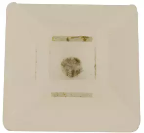 Johdinsideankkuri Valkoinen Tarra 7,8 mm - Korikiinnikkeet - 670-376178 - 1