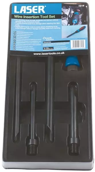 Johdon läpivientityökalusarja Laser - Verhoilu - 258-7618 - 1