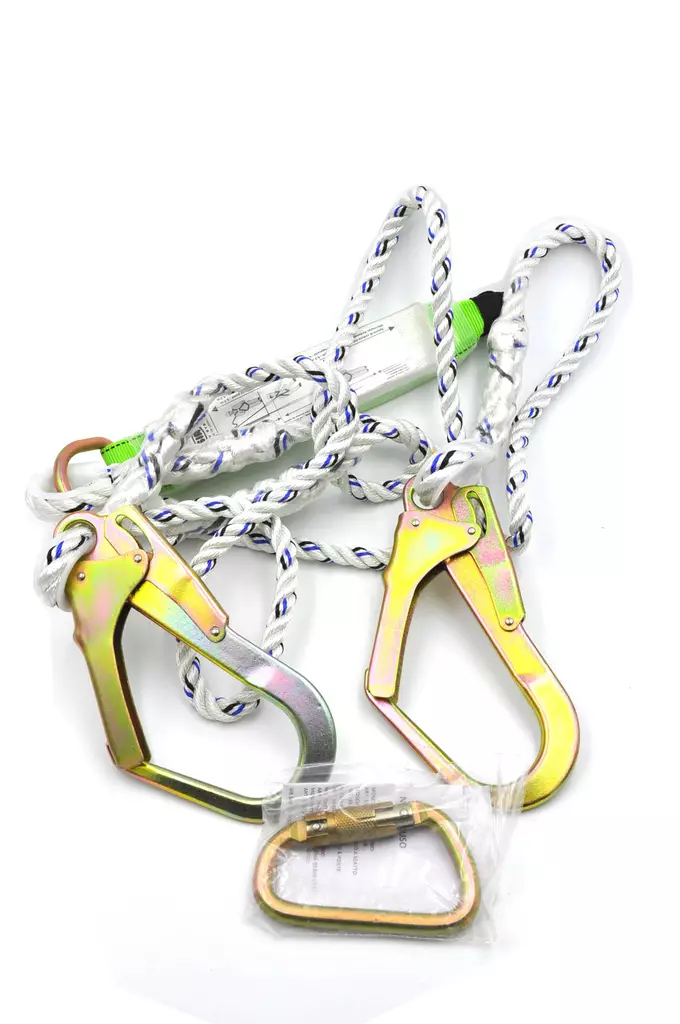 Kaksoisliitosköysi Vaimentimella SIR - Valjaat ja putoamissuojaimet - 55338 - 1