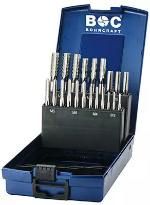 Käsikierretappisarja poranterillä M3-M12 - Kierretyökalusarjat - 259-41001330028 - 1