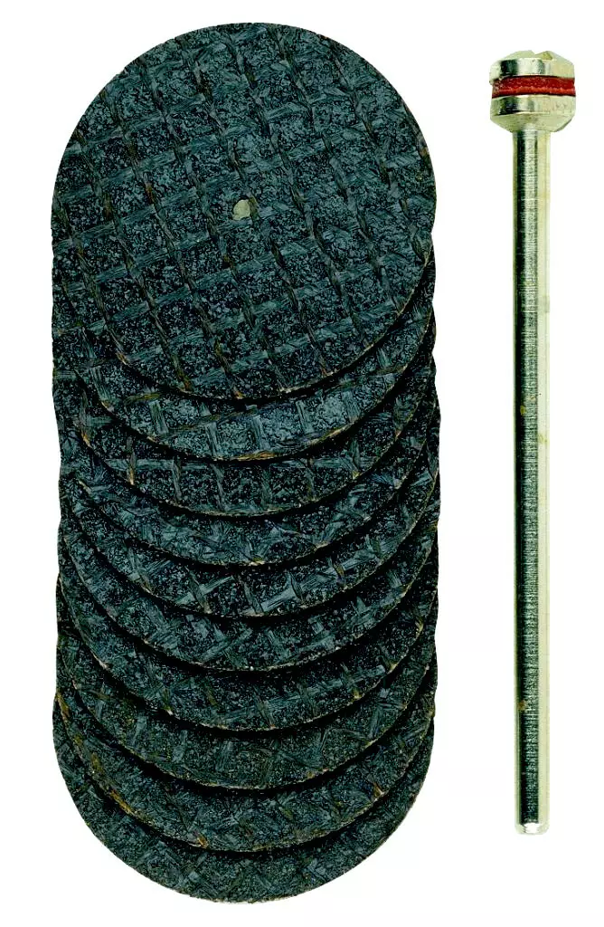 Katkaisulaikka alumiinioksidi Ø 22 mm 10 kpl + pidin - Proxxon katkaisu- ja hiontalaikat - 28808 - 1