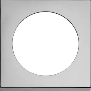 Kehys kromi kiiltävä - Sähkörasiat ja pistokkeet - 919752518 - 1