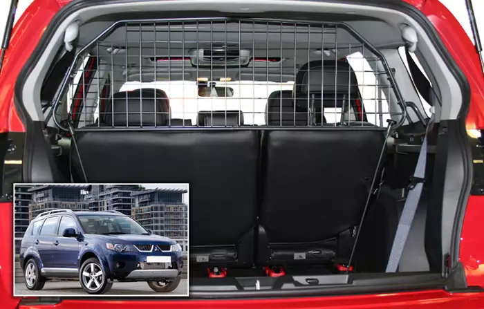 Koiraverkko Mitsubishi Outlander / Citroen C-Crosser 2007-2013 - Mitsubishi koiraverkot - TDG1118 - 1