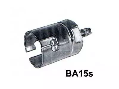 Lampunkanta Ba15S 1-Ruuvi - Polttimon kannat - 1605-170138 - 1
