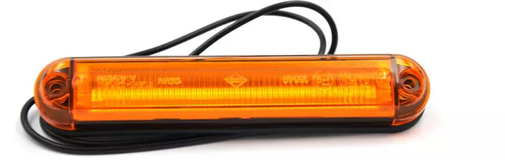 LED Sivuäärivalo Keltainen 12/24V 134x27x14,4mm - Äärivalot - PSL108 - 1