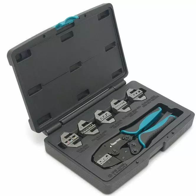 Liitinpihtisarja räikällä 6 kärkeä Kamasa - Kuorinta- ja liitinpihdit - K248 - 1