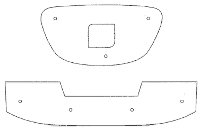 Maskisuoja Seat Leon 2007-2009 - Seat maskisuojat - TS68 - 1