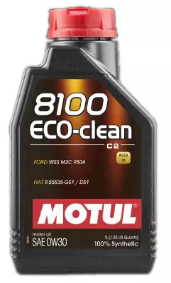 MOTUL 8100 ECO-CLEAN 0W-30 1L - Moottoriöljyt - MOT102888 - 1