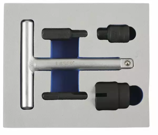 Öljytulpan Avainsarja 5-osaa Laser - Öljytulpan avaimet ja öjytikut - 258-6928 - 1