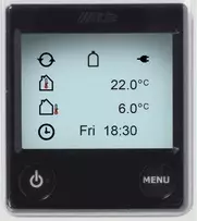 Paneelin pintakehys, musta värikosketusnäyttöpaneelin kehys - Alde 3000, 3010, 3020 varaosat - 3010618 - 1