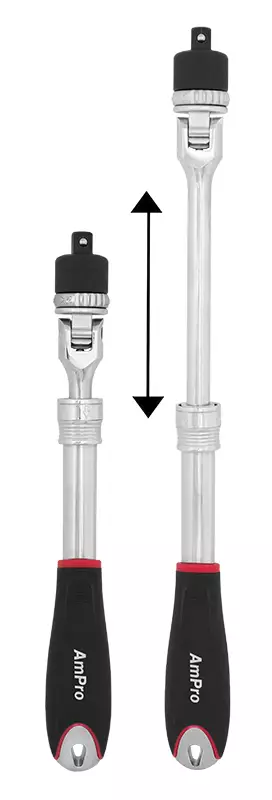 Räikkäväännin 1/4" 197-244mm - Räikät ja vääntimet - T29928 - 1