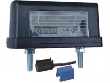 Rekisterikilvenvalo Fristom polttimolla johto 1m - Peräkärryn rekisterikilven valot - 0900958 - 1