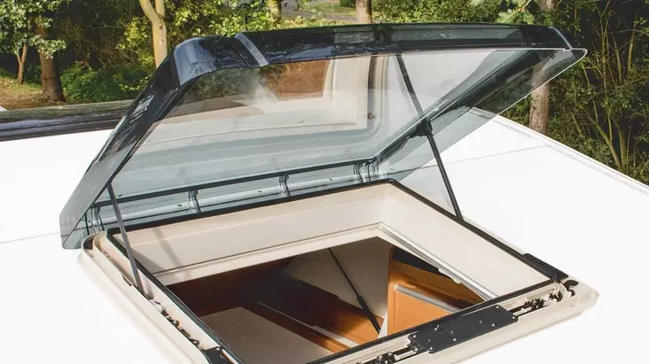 Remis kattoluukku REMItop Vario II, 600x900 mm, veivattava - Kattoluukut ja osat - 10036788 - 1