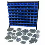 Ruuviteline Sinkityillä Kiinnitystarvikkeilla 3125 kpl 34 Laatikkoa - Hyllyt ja kaapit - 697-2482525-38 - 1