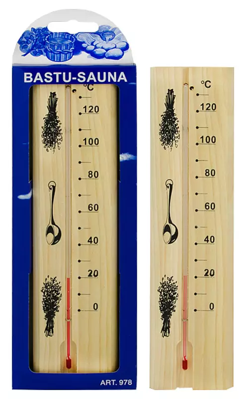 Saunalämpömittari Puu - Lämpömittarit - EC978 - 1