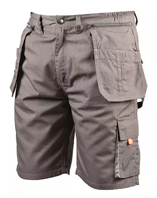 Shortsitharmaa/Musta Koko 48 - Työvaatteet - 913-SH48 - 1