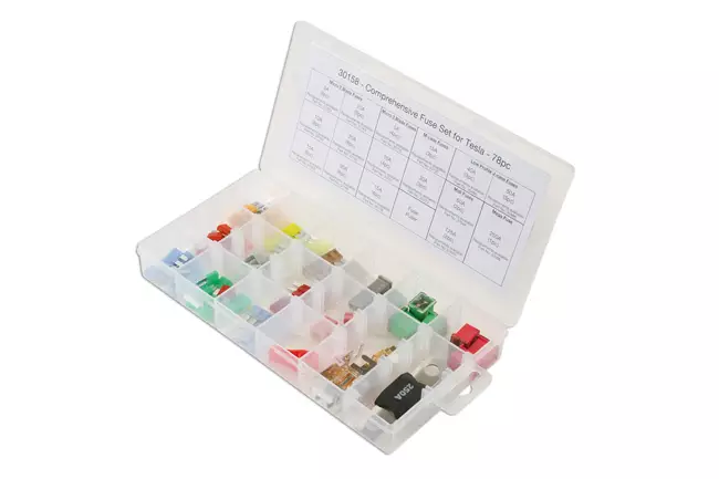 Sulakelajitelma Tesla 78-osaa - Autosulakkeet - 338-30158 - 1