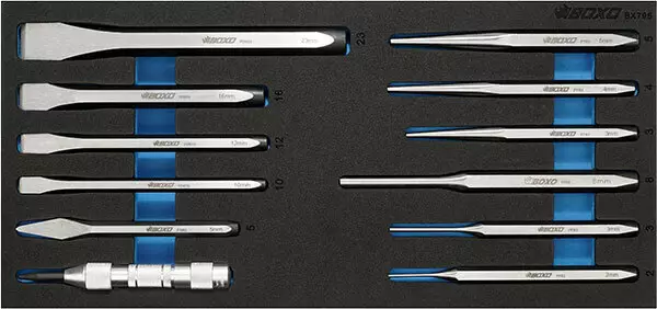 Taltta ja tuurnasarja Boxo 12-osaa - Työkalumoduulit työkaluvaunuihin - 284-BX798 - 1