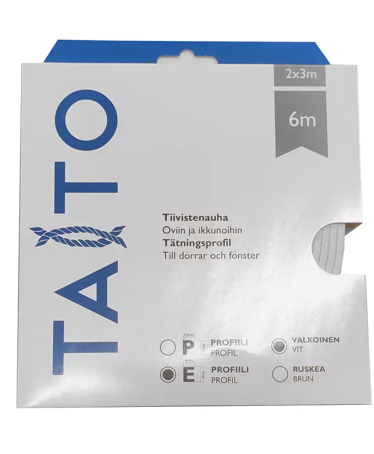 Tiivistenauha 2 X 3 m valkoinen - POISTO - 20568 - 1