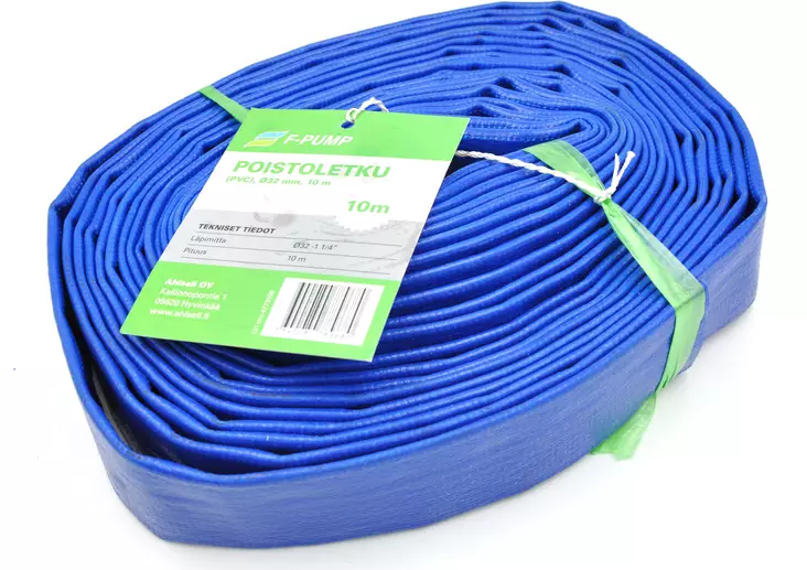 Uppopumpun Poistoletku 10 m Ø 32 mm PVC 3 bar - Uppopumput - 4773108 - 1