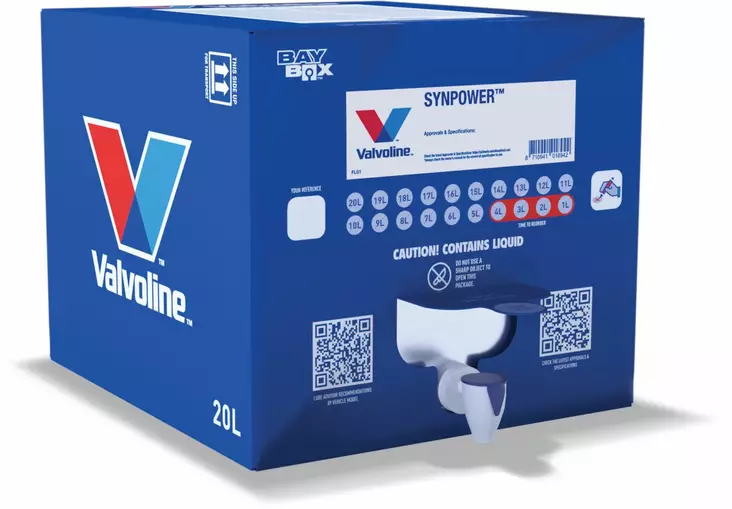 Valvoline SynPower FE 5W-20 moottoriöljy 20L Bag In Box - Moottoriöljyt - 21-910328 - 1