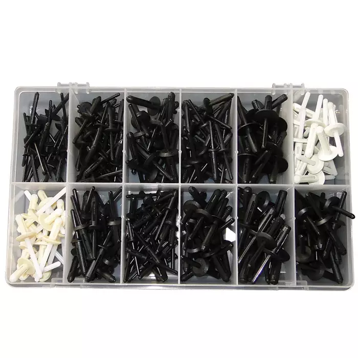 Vetoniitti lajitelma muoviset 235kpl - Pientarvikevalikoimat - 670-C36038 - 1