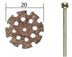 Tungstenkatkaisulaikka Ø 20 mm - Proxxon katkaisu- ja hiontalaikat - 28838 - 1