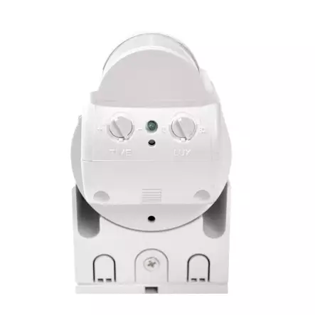 Infrapuna liiketunnistin 180°, 12m 10s-7min. IP44 - Kodin elektroniikka - 8079 - 2