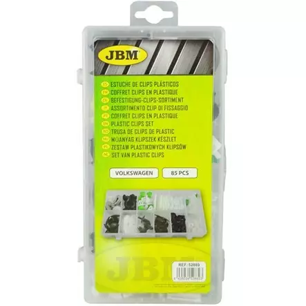 JBM Volkswagen Korikiinnikelajitelma 85-osaa - Korikiinnikkeet - 50-52889 - 2
