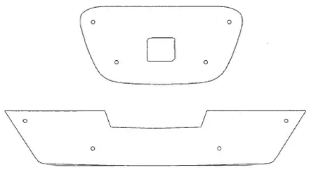 Maskisuoja Seat Leon 2010-2012 - Seat maskisuojat - TS69 - 1