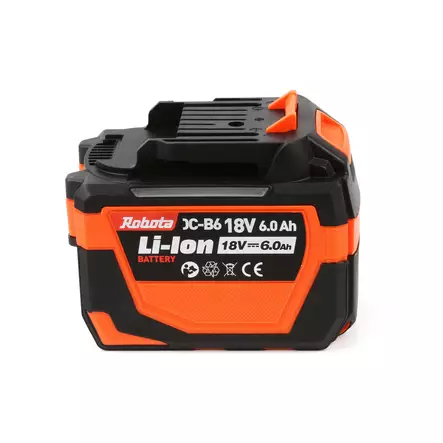 Robota DC-B6 18V 6Ah akku - Akut ja laturit akkukoneisiin - R01-10119 - 2