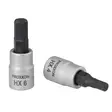 Hylsy kuusiokolo 1/4" 3 mm - Hylsyt - 23743 - 1