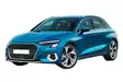 Tavaratilamatto Audi A3 Sportback (8Y) HB/5 03.2020- Alempi matto 1000x730x60 mm 1,3 kg - Audi tavaratilan matot - 878-193229 - 5