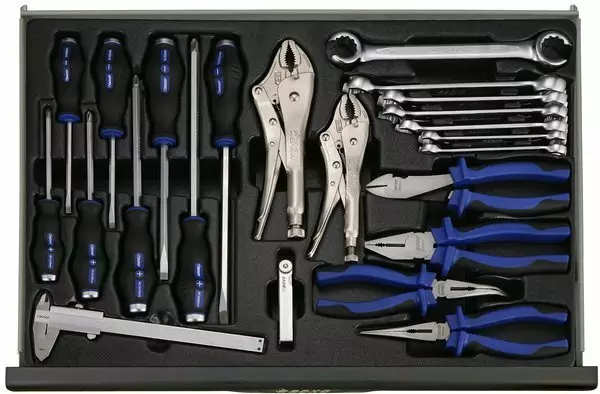 Boxo Ruuvitaltta-, Pihti-, ja Avolenkkisarja vaunuun - Työkalumoduulit työkaluvaunuihin - 284-BXP029 - 1