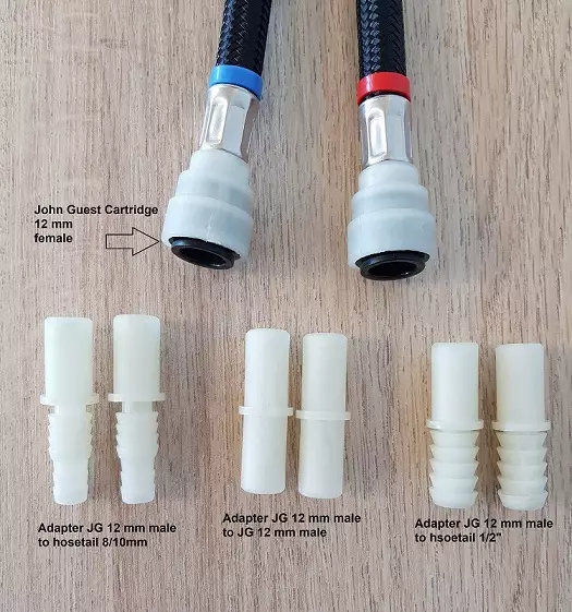 Comet sovitesarja, JG 12 mm - Hanat ja suihkutarvikkeet - C0600199 - 1