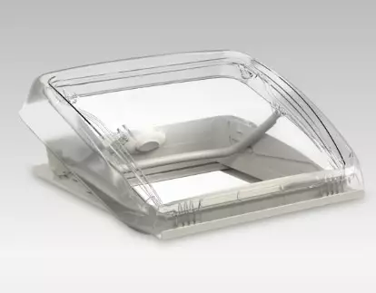 Dometic Kattoluukku Mini Heki Style 400x400 avaustanko, jatkuva ilmanvaihto - Kattoluukut ja osat - 9620008619 - 1