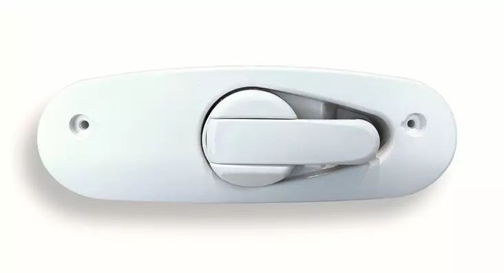 Dometic Veivi Midi Heki kermanvalkoinen RAL9001 - Kattoluukut ja osat - 4460000369 - 1